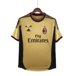 Ac Milan 2013-14 Retro Third Kit Half Sleeves (Player Version)