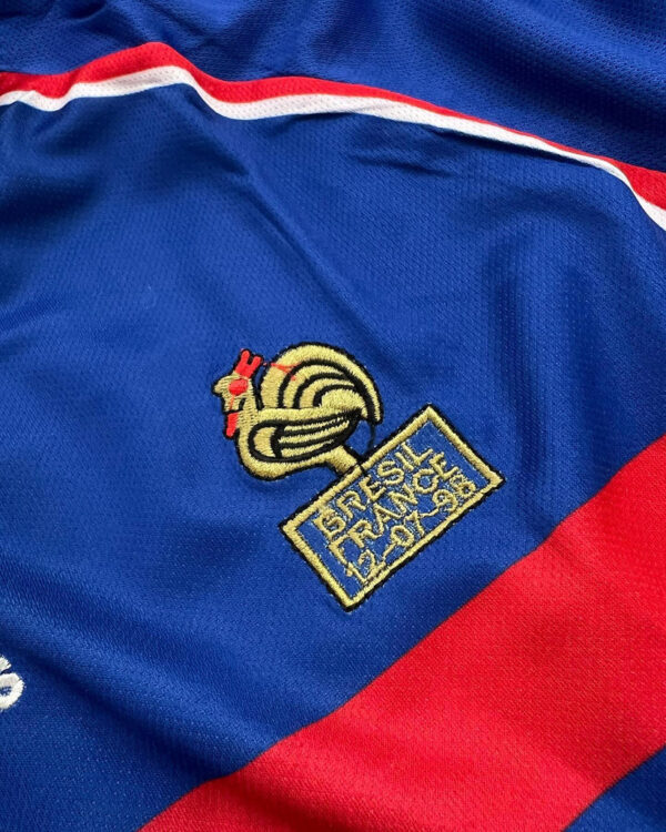 France 1998 Home kit (Half Sleeves) - Image 3