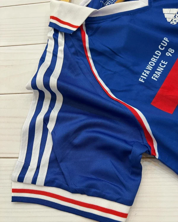 France 1998 Home kit (Half Sleeves) - Image 2