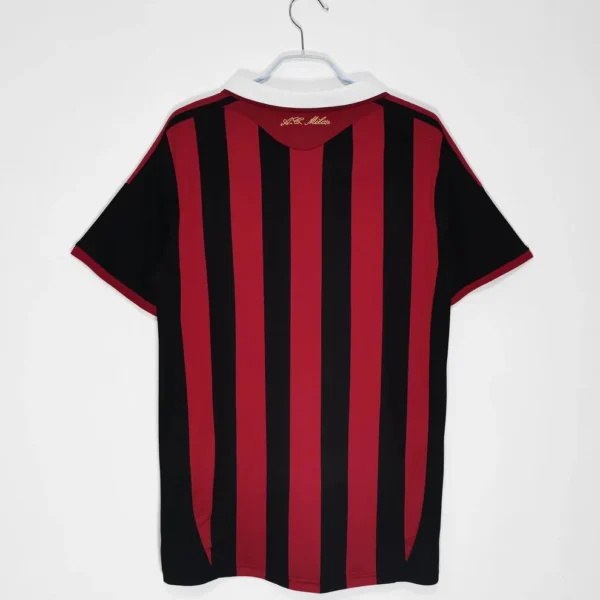 Ac Milan Retro 2009-10 Home (Half Sleeves) (Player Version) - Image 2