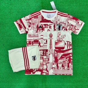 Japan Tokyo Red Jersey Set