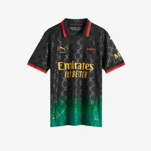 AC Milan x Off-White Jersey (Black and Green) - Master Quality.
