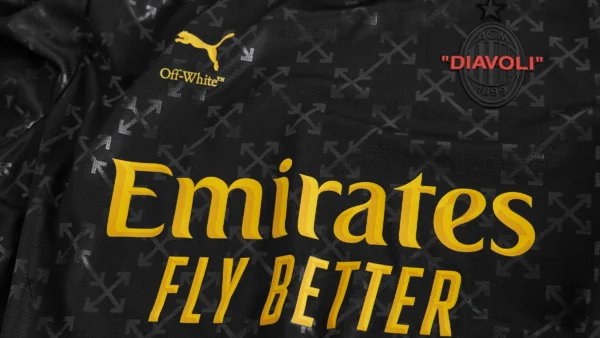 AC Milan x Off-White Jersey (Black and Green) - Master Quality. - Image 2