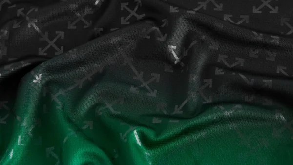 AC Milan x Off-White Jersey (Black and Green) - Master Quality. - Image 6