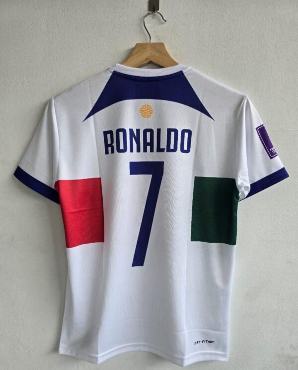 Portugal 2022 WC Ronaldo (Only Jersey) - Image 2