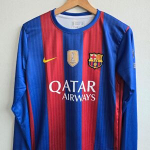 Barcelona 2016 Home Messi Full Sleeves (Only Jersey)