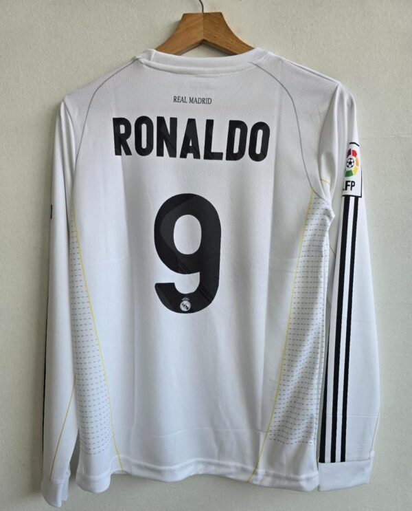 Real Madrid Home 2009 Ronaldo Full Sleeves (Only Jersey) - Image 2
