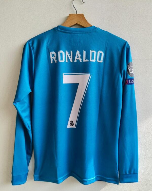 Real Madrid Ronaldo 2017 Third Full Sleeves (Only Jersey) - Image 2