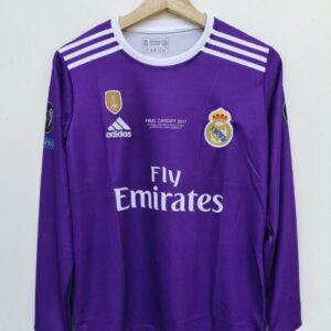 Real Madrid 2016 away Ronaldo Full Sleeves (Only Jersey)
