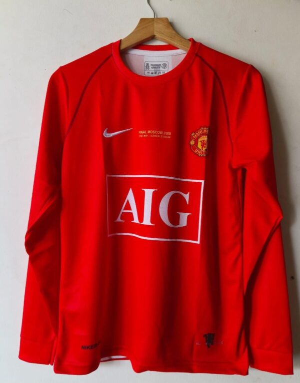 Manchester United 2008 Ronaldo Full Sleeves (Only Jersey)