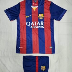 FC Barcelona Home 2015 Set Version Football Jersey – Classic Blaugrana Stripes