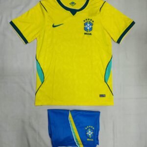 Brazil Home Kit 2026 Set Version Football Jersey with Matching Shorts