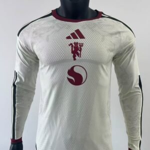 Manchester United Third Kit 2026 Full Sleeve Player Version Football Jersey