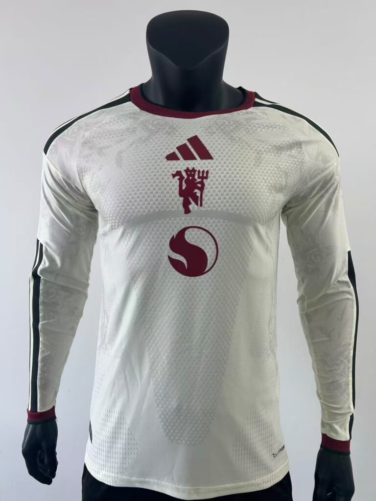 Manchester United Third Kit 2026 Full Sleeve Player Version Football Jersey