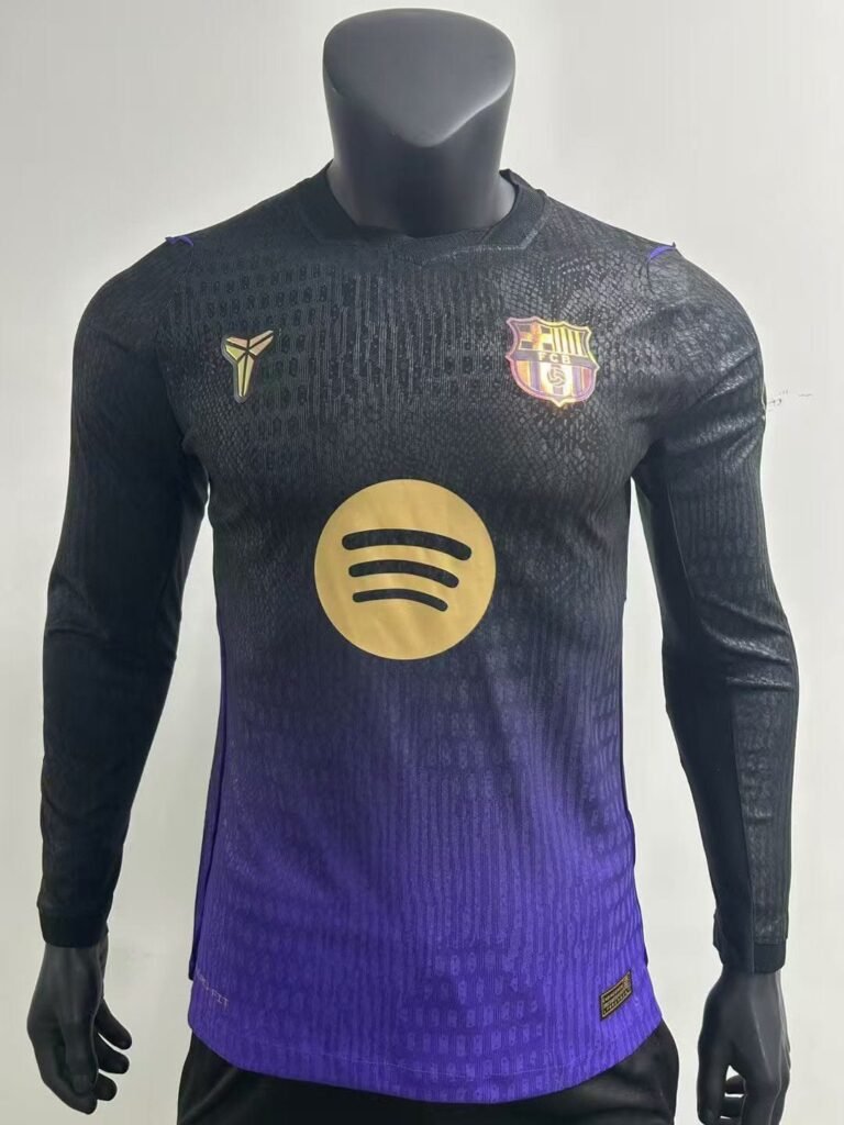 FC Barcelona Away Kit 2026 Full Sleeve Player Version Football Jersey