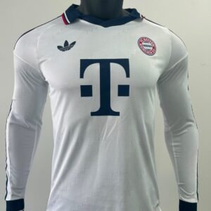 Bayern Munich Away Kit 2026 Full Sleeve Player Version Football Jersey