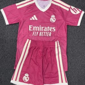 Real Madrid Third Kit 2026 Player Version Jersey with Matching Shorts – Premium Football Kit for Real Madrid Fans