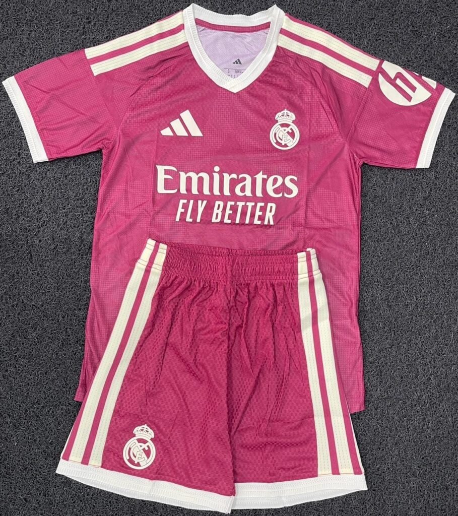 Real Madrid Third Kit 2026 Player Version Jersey with Matching Shorts – Premium Football Kit for Real Madrid Fans
